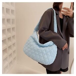 Puffy Carryall Shoulder Bag